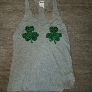 St. Patty's Day tank top small
